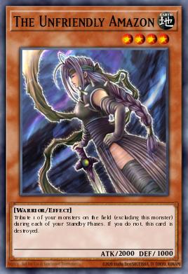 Card Image: The Unfriendly Amazon