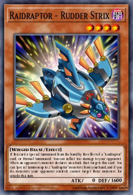 Card Image: Raidraptor - Rudder Strix