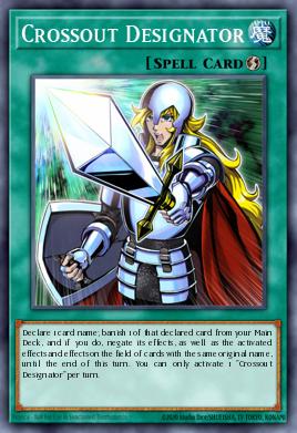 Card Image: Crossout Designator