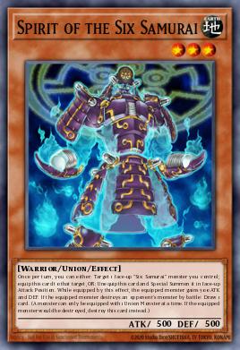 Card Image: Spirit of the Six Samurai