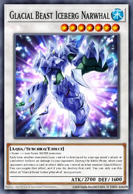 Card Image: Glacial Beast Iceberg Narwhal