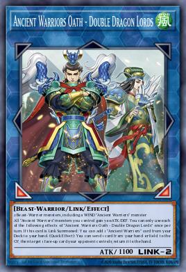 Card Image: Ancient Warriors Oath - Double Dragon Lords