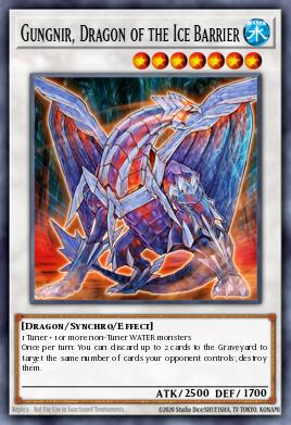 Card Image: Gungnir, Dragon of the Ice Barrier