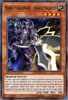 Card Image: Heroic Challenger - Assault Halberd