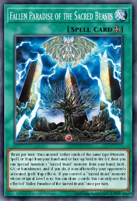 Card Image: Fallen Paradise of the Sacred Beasts