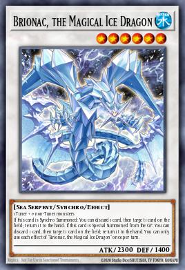 Card Image: Brionac, the Magical Ice Dragon