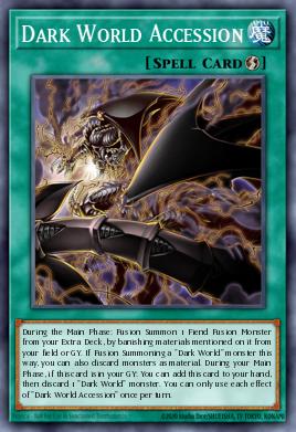 Card Image: Dark World Accession