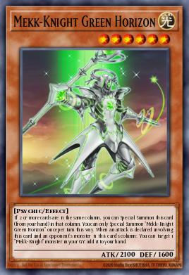 Card Image: Mekk-Knight Green Horizon