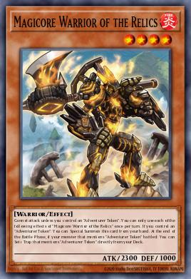 Card Image: Magicore Warrior of the Relics