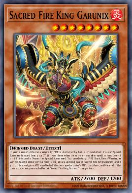 Card Image: Sacred Fire King Garunix