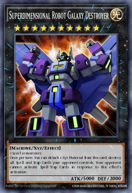 Card Image: Superdimensional Robot Galaxy Destroyer