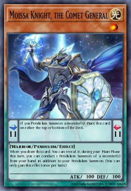 Card Image: Moissa Knight, the Comet General
