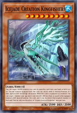 Card Image: Icejade Creation Kingfisher