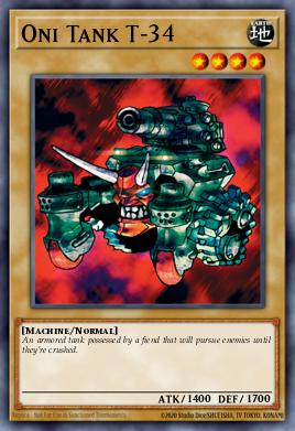 Card Image: Oni Tank T-34