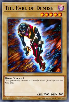 Card Image: The Earl of Demise