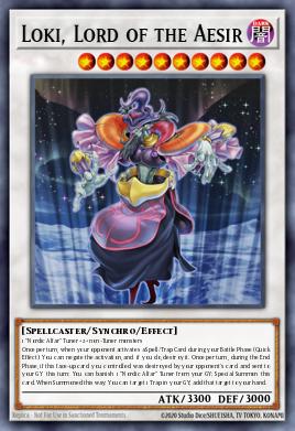 Card Image: Loki, Lord of the Aesir