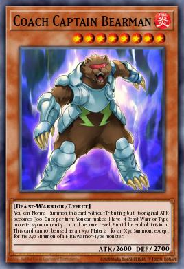 Card Image: Coach Captain Bearman