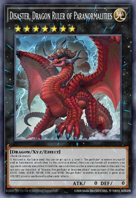 Card Image: Disaster, Dragon Ruler of All Apocalypses