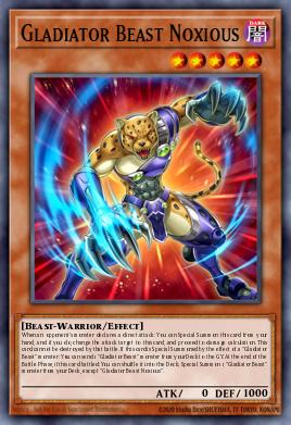 Card Image: Gladiator Beast Noxious