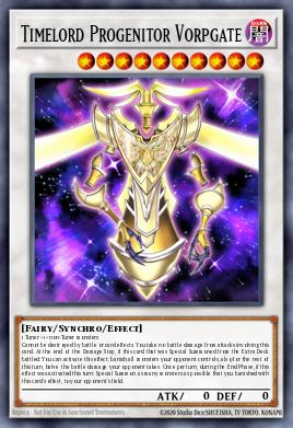 Card Image: Timelord Progenitor Vorpgate