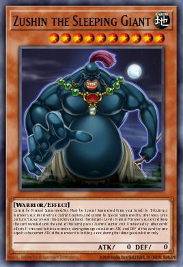 Card Image: Zushin the Sleeping Giant