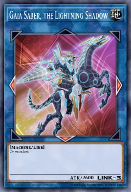 Card Image: Gaia Saber, the Lightning Shadow