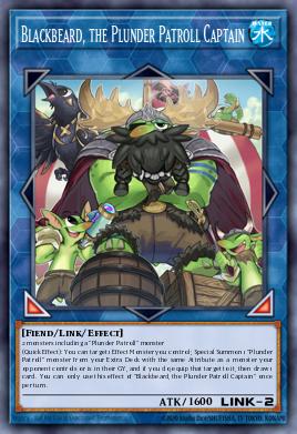 Card Image: Blackbeard, the Plunder Patroll Captain