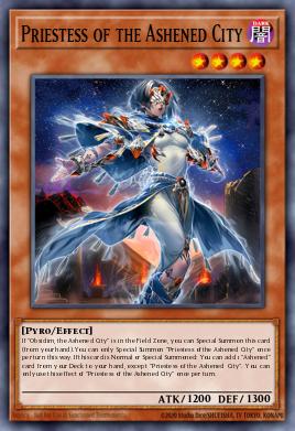 Card Image: Priestess of the Ashened City