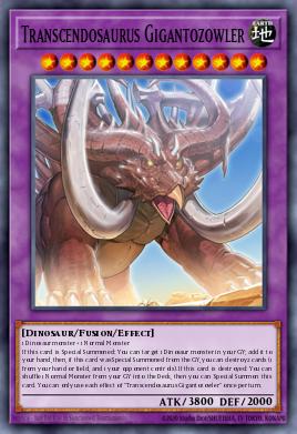 Card Image: Transcendosaurus Gigantozowler