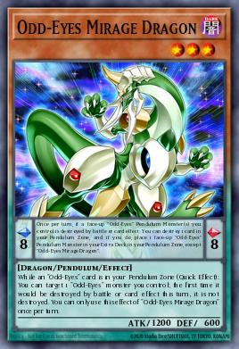 Card Image: Odd-Eyes Mirage Dragon