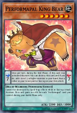 Card Image: Performapal King Bear