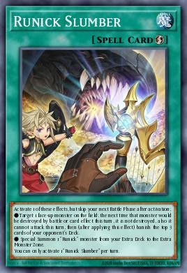 Card Image: Runick Slumber