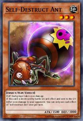 Card Image: Self-Destruct Ant
