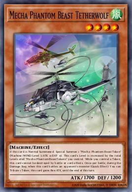 Card Image: Mecha Phantom Beast Tetherwolf
