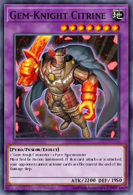Card Image: Gem-Knight Citrine