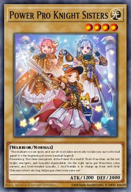 Card Image: Power Pro Knight Sisters
