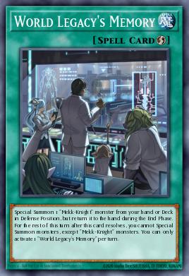Card Image: World Legacy's Memory