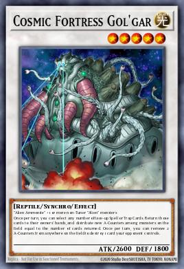 Card Image: Cosmic Fortress Gol'gar