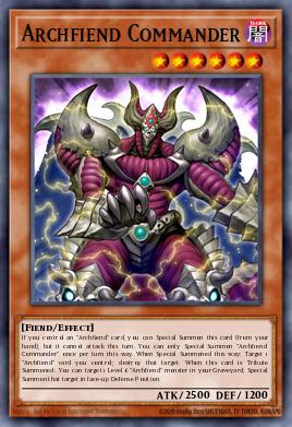 Card Image: Archfiend Commander