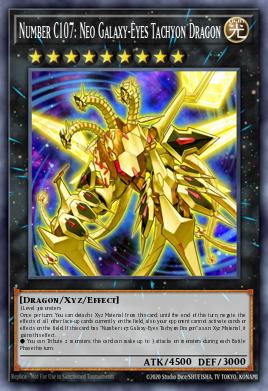 Card Image: Number C107: Neo Galaxy-Eyes Tachyon Dragon