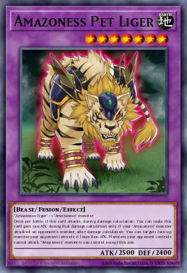 Card Image: Amazoness Pet Liger