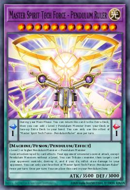 Card Image: Master Spirit Tech Force - Pendulum Ruler