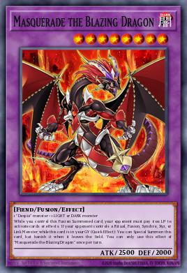 Card Image: Masquerade the Blazing Dragon