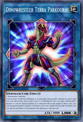 Card Image: Dinowrestler Terra Parkourio