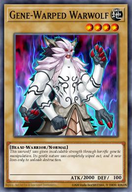 Card Image: Gene-Warped Warwolf
