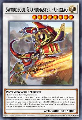 Card Image: Swordsoul Grandmaster - Chixiao