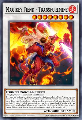 Card Image: Magikey Fiend - Transfurlmine