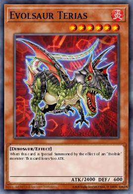 Card Image: Evolsaur Terias