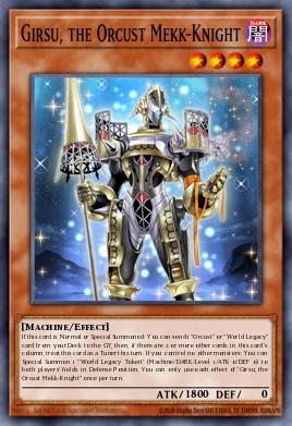 Card Image: Girsu, the Orcust Mekk-Knight