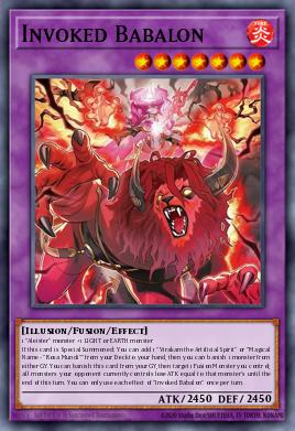 Card Image: Invoked Babalon